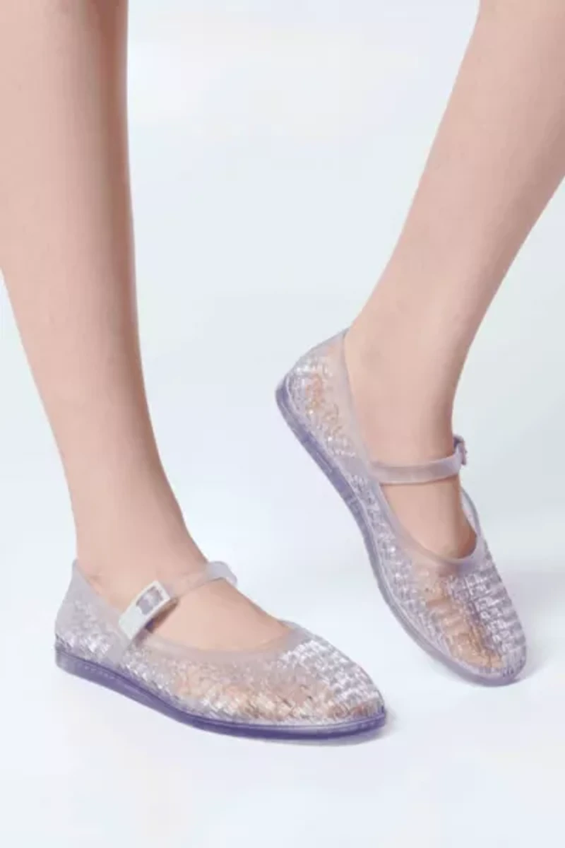 Melissa Harper Jelly Ballerina Flat