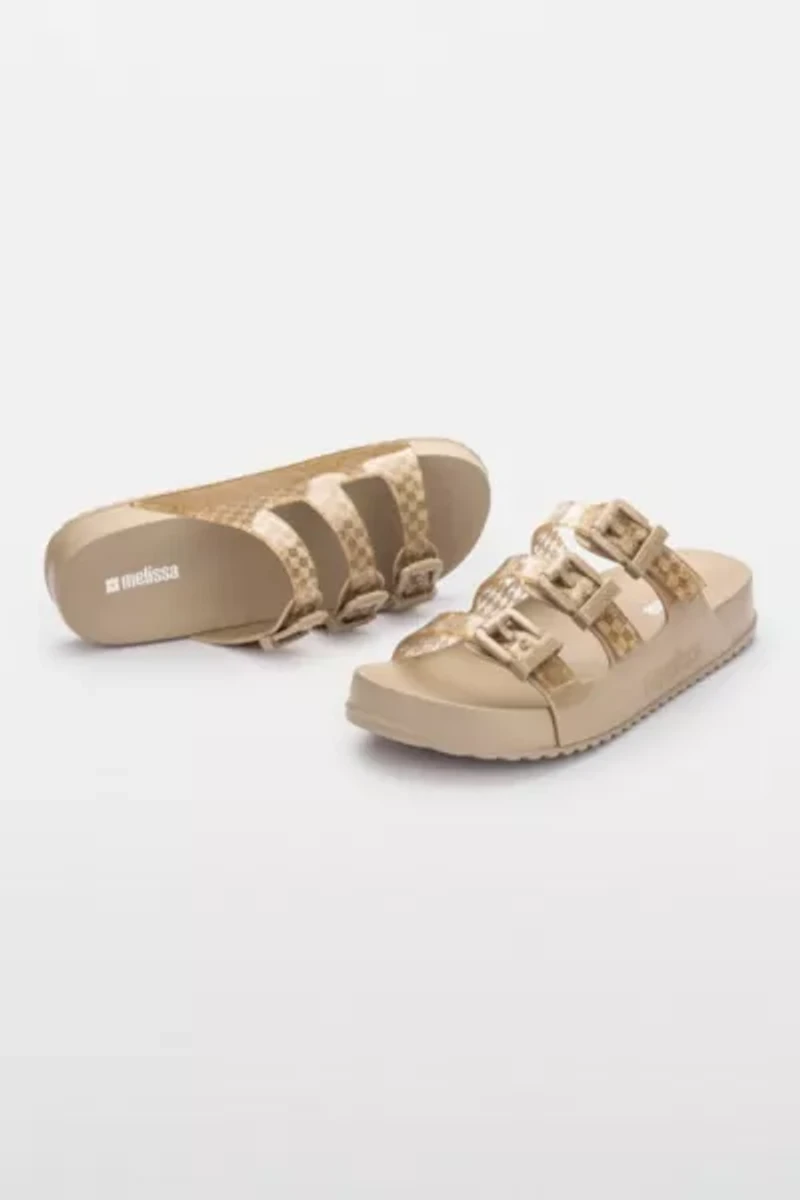 Melissa Cozy Stripes Slide