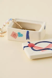 Secret Letter Ceramic Trinket Box