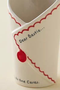 Dear Bestie Ceramic Vase