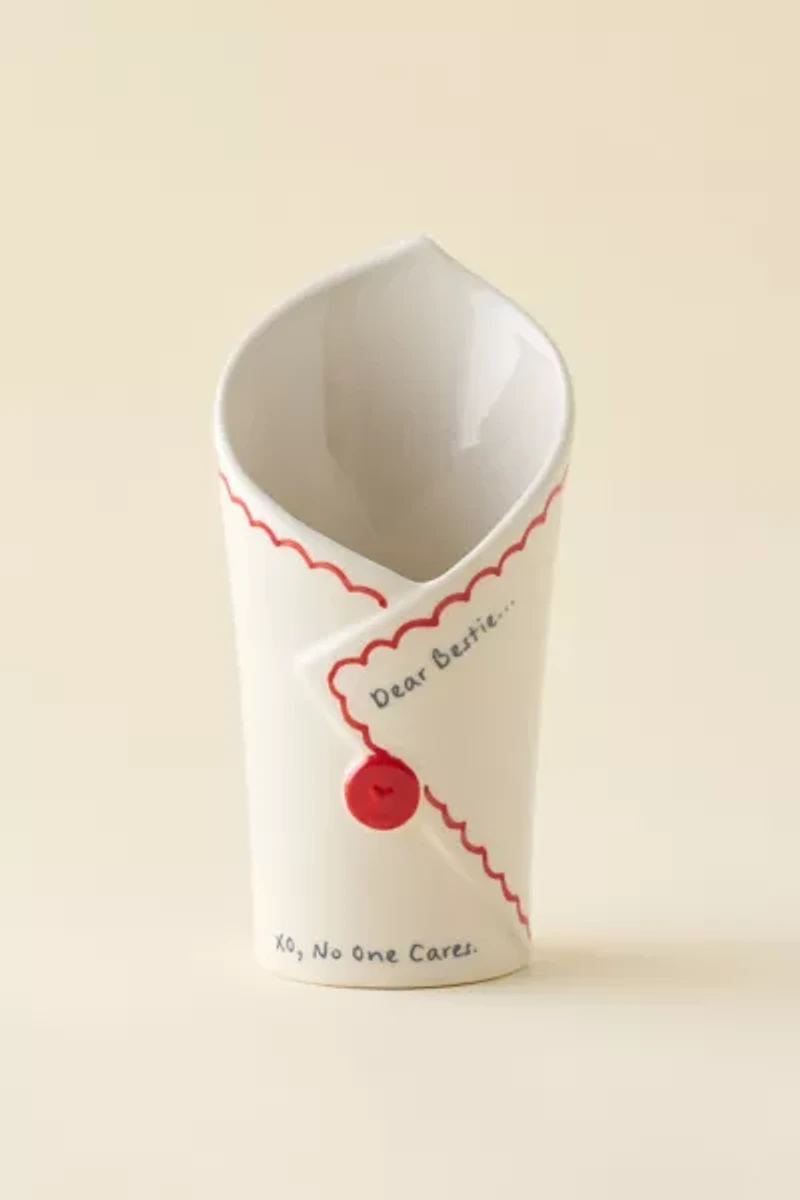 Dear Bestie Ceramic Vase