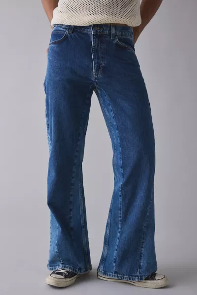 BDG Slacker Patch Panel Relaxed Flare Jean