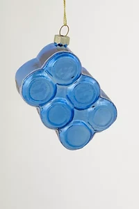 Six Pack Beer Glass Ornament