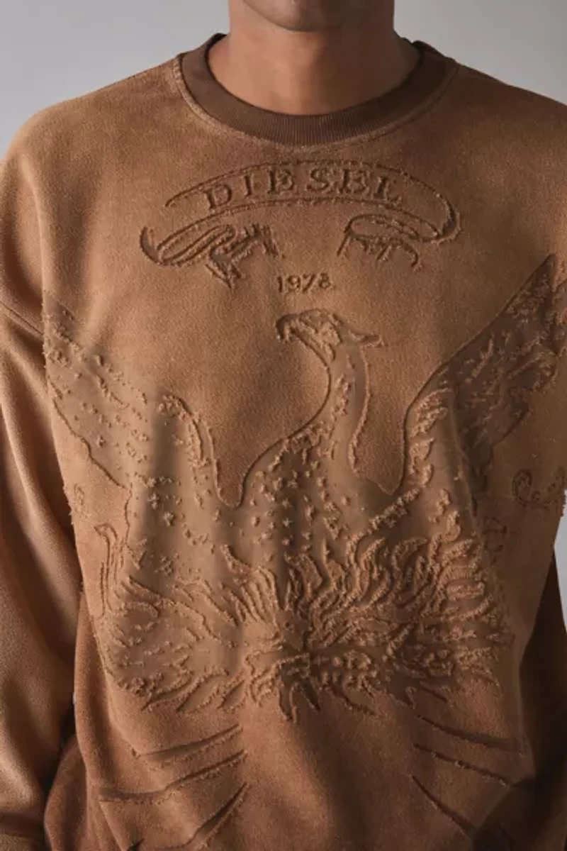 Diesel S-Aron Crew Neck Sweatshirt
