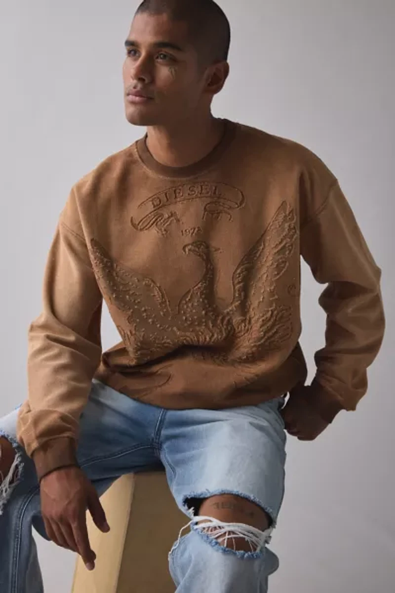 Diesel S-Aron Crew Neck Sweatshirt