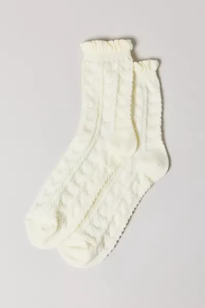 Heart Applique Crew Sock
