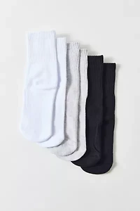 UO Quarter Crew Socks 3-Pack