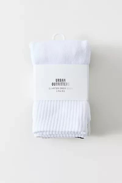 UO Quarter Crew Socks 3-Pack