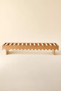 Roma Scalloped Wood Daybed