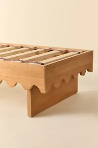 Roma Scalloped Wood Daybed