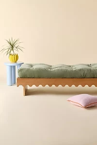 Roma Scalloped Wood Daybed