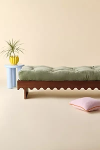 Roma Scalloped Wood Daybed