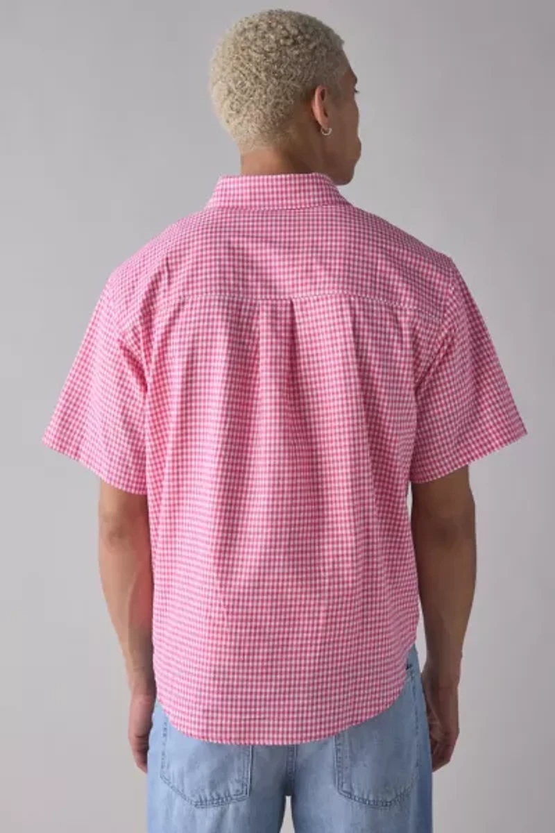 UO Prep Check Short Sleeve Shirt