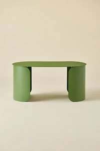 Ollie Iron Oval Coffee Table