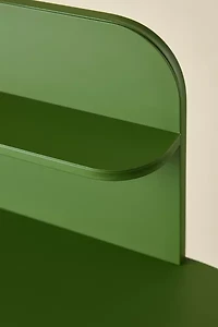 Ollie Iron Oval Hutch Desk