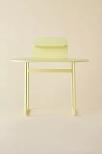 Ollie Iron Oval Hutch Desk