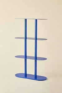 Ollie 4-Tier Iron Oval Storage Shelf