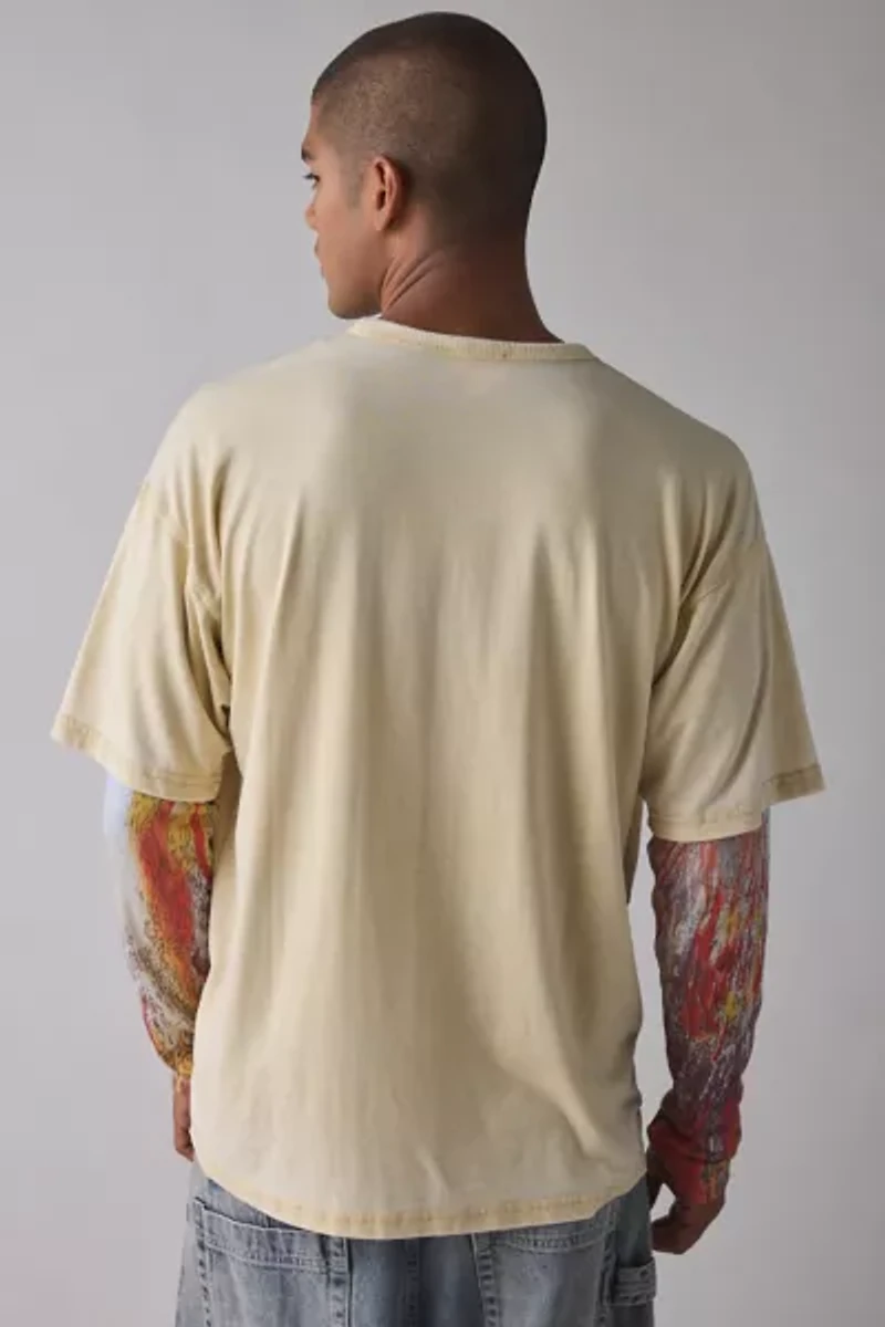 Diesel T-Boxt Double Layer Long Sleeve Tee