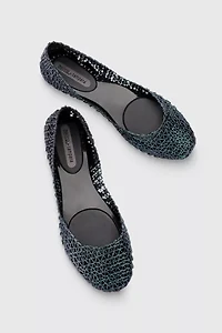 Melissa Campana Papel Jelly Ballerina Flat