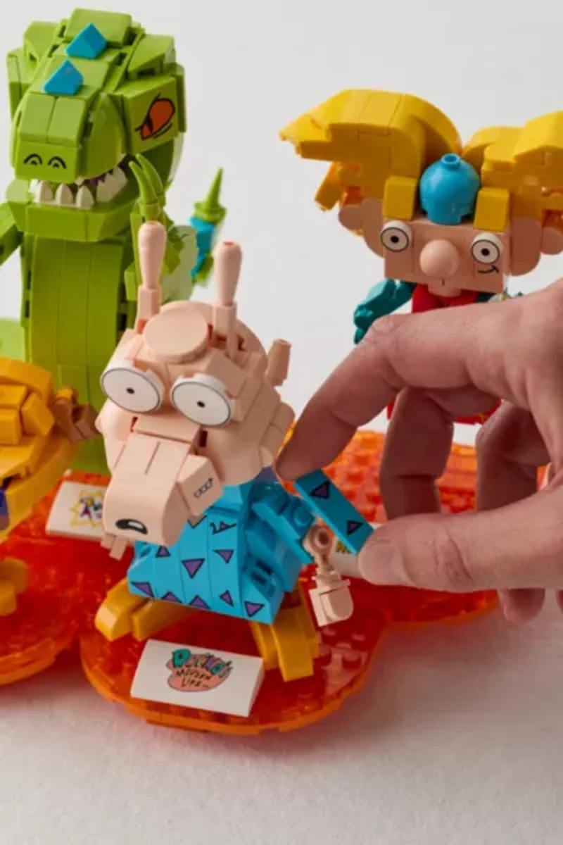 Brickcraft '90s Nickelodeon Character Building Brick Set