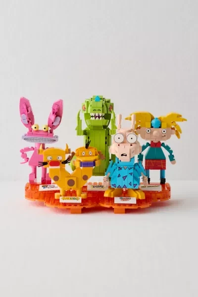 Brickcraft '90s Nickelodeon Character Building Brick Set