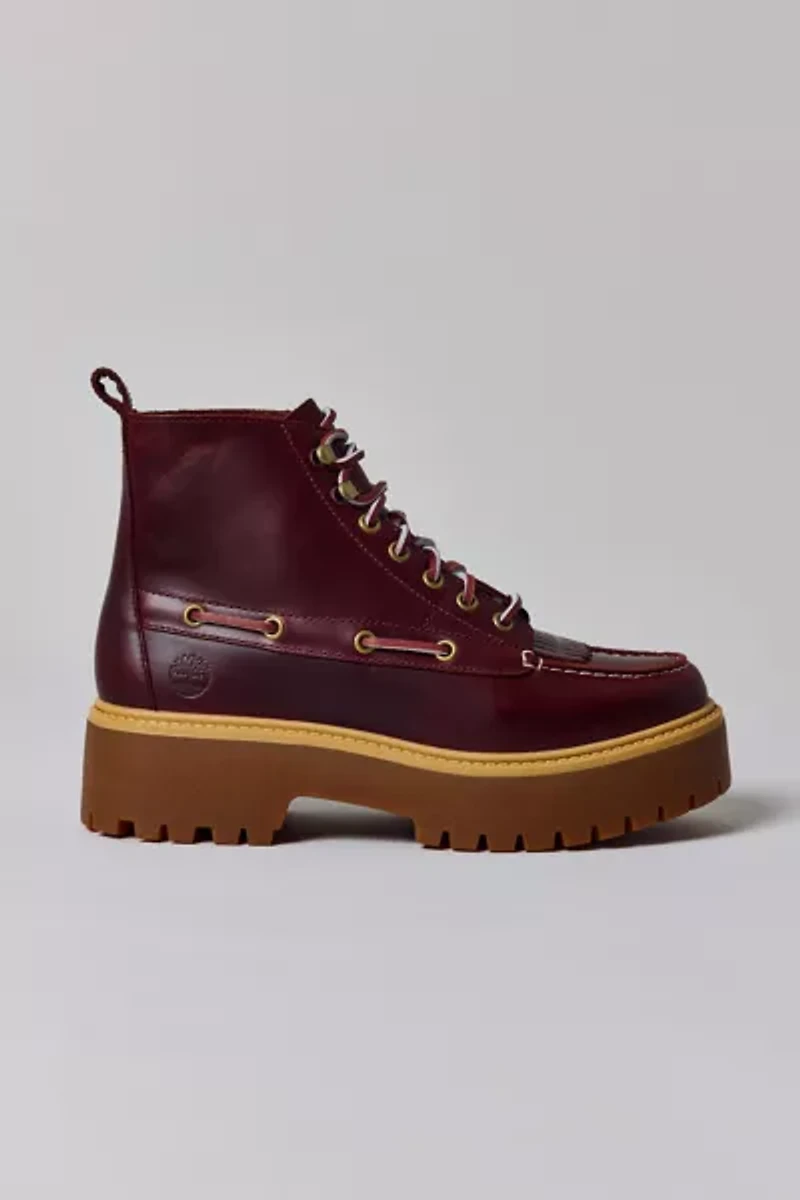 Timberland Women's Stone Street Mid Lace-Up Waterproof Boot