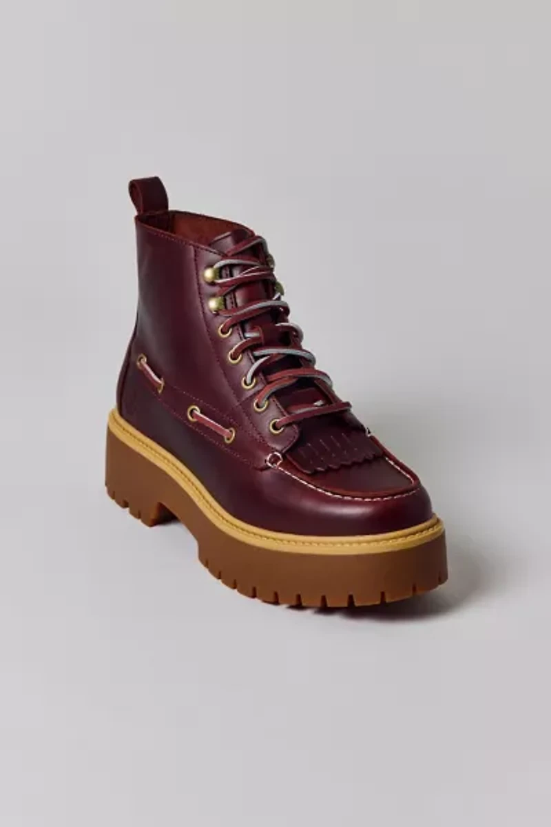 Timberland Women's Stone Street Mid Lace-Up Waterproof Boot