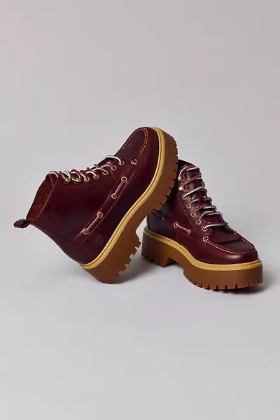 Timberland Women's Stone Street Mid Lace-Up Waterproof Boot