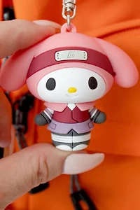 Hello Kitty x Naruto Keychain Set