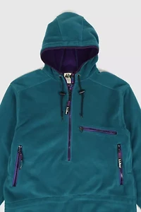 Vintage L.L. Bean Hooded Fleece Jacket