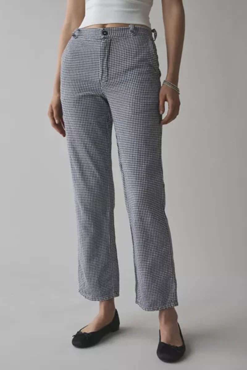 Vintage By UO Gingham Pant