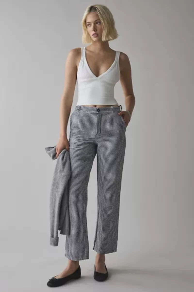 Vintage By UO Gingham Pant