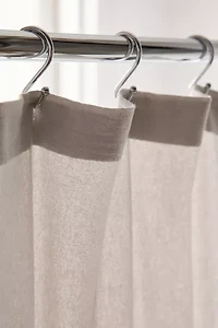 Star Icon Tufted Shower Curtain