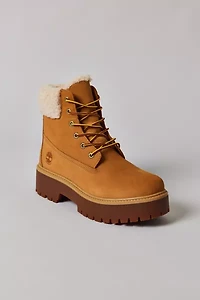 Timberland Women's Stone Street Mid Warm-Lined Waterproof Boot