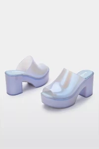 Melissa Hype Jelly Mule Heel