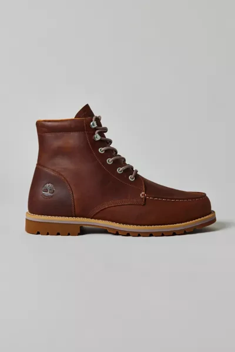 Timberland Men's Mid Waterproof Lace-Up Moc Toe Leather Boot