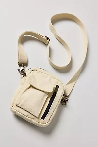 Mike Mini Canvas Crossbody Pouch