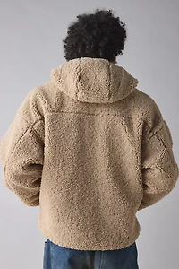 Diesel S-Zat Fleece Hooded Zip-Up Jacket