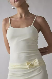 Lioness Intuition Bow Detail Cami Mini Dress