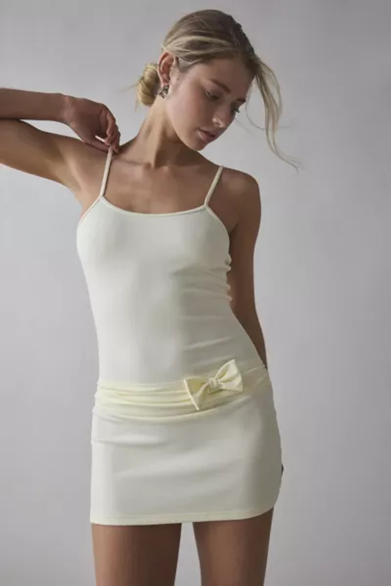 Lioness Intuition Bow Detail Cami Mini Dress