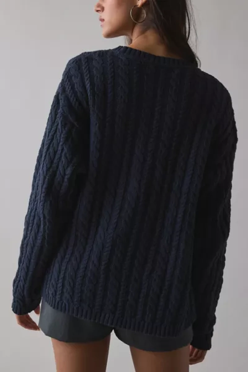 Vintage By UO Cable Knit Sweater