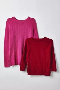 Vintage By UO Cable Knit Sweater