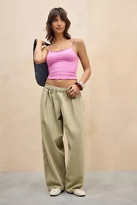 Out From Under Shirred Seamless Cami