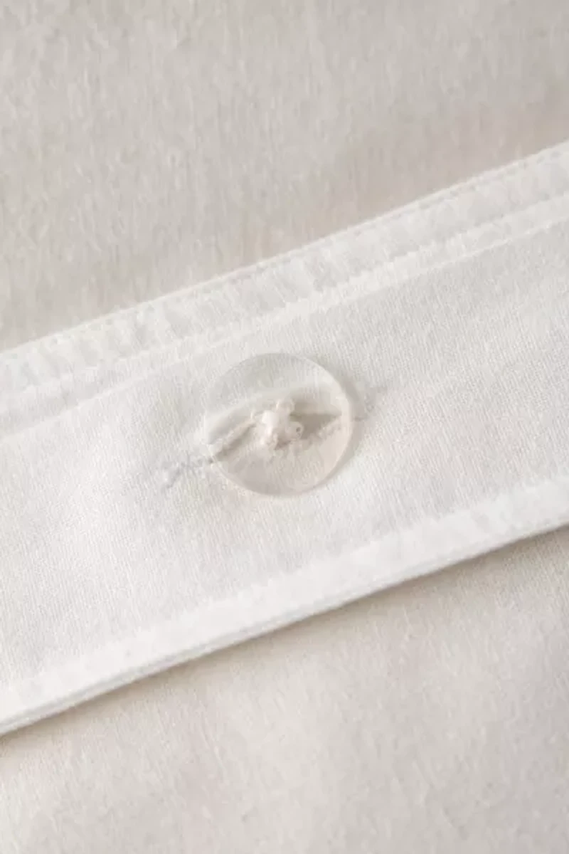 Lola Floral Chenille Embroidered Duvet Cover