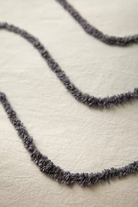 Wiggle Bordered Tufted Duvet Cover