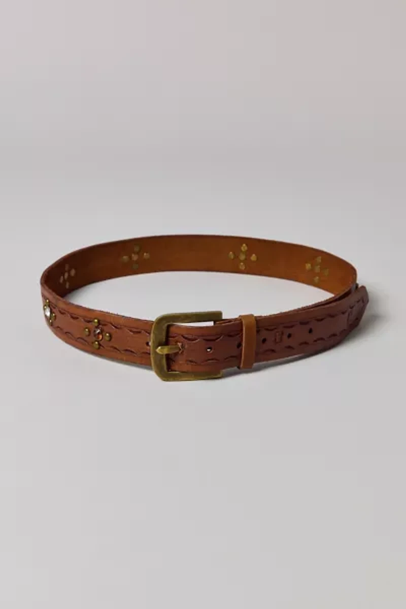 Gem Leather Belt