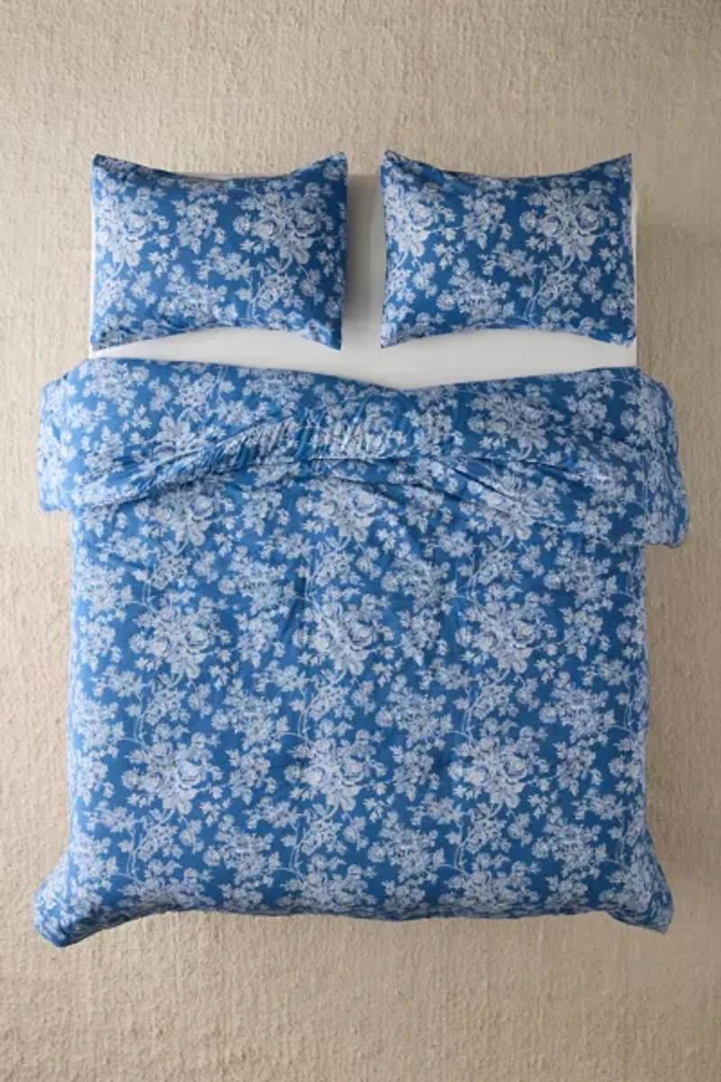 Toile Patterned Comforter Set
