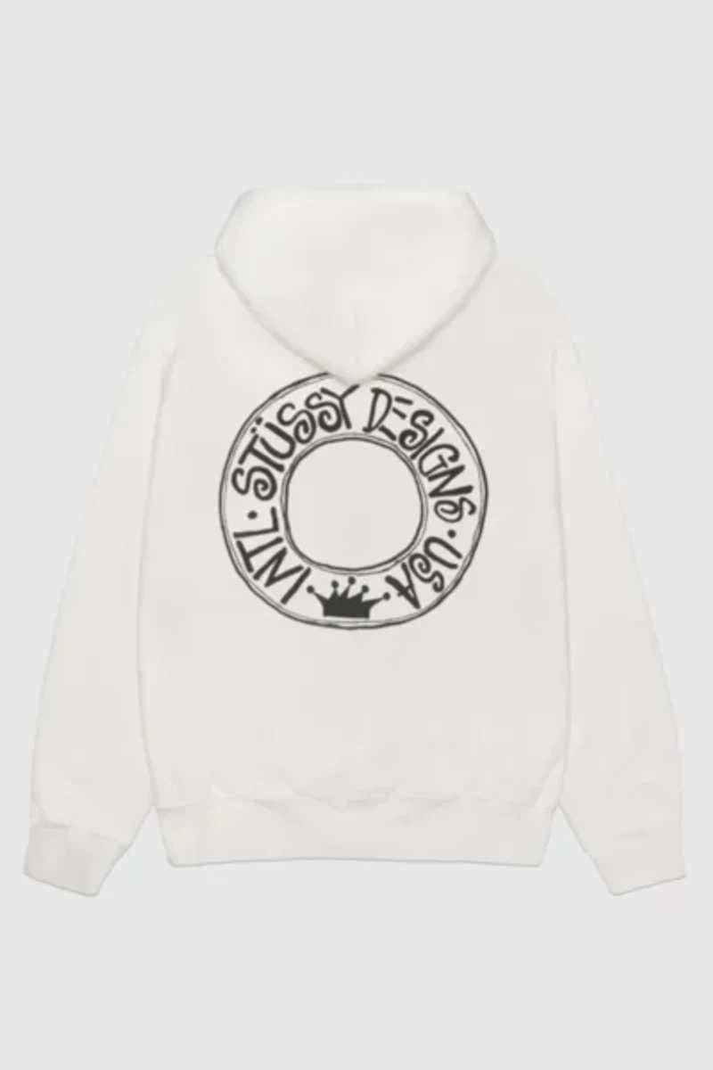 Stussy Buana Pigment Dyed Hoodie Sweatshirt