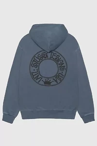 Stussy Buana Pigment Dyed Hoodie Sweatshirt