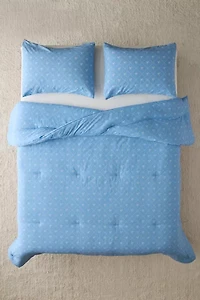 Eloise Bow Patterned Core Comforter Set